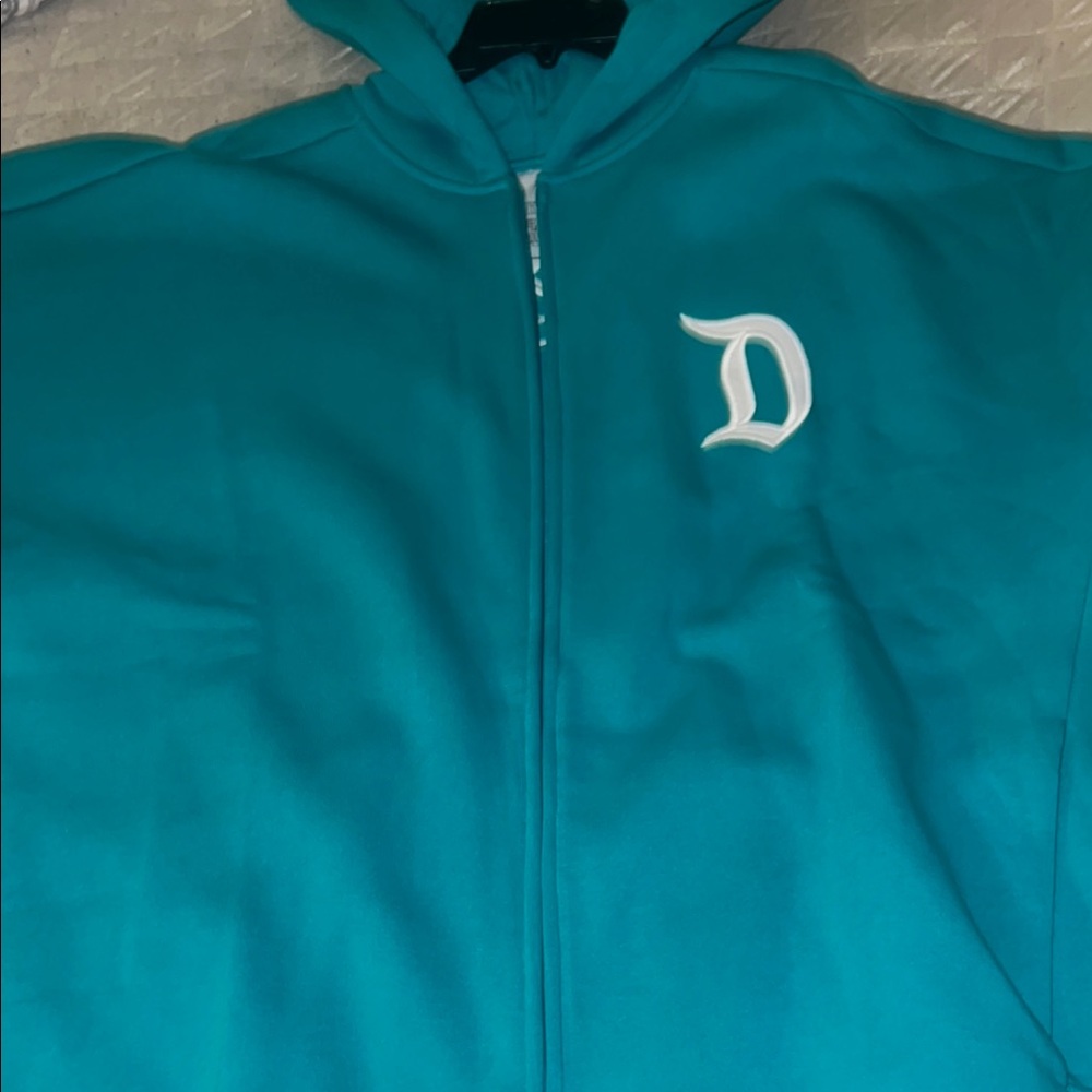 Disney Teal Hoodie Sweater